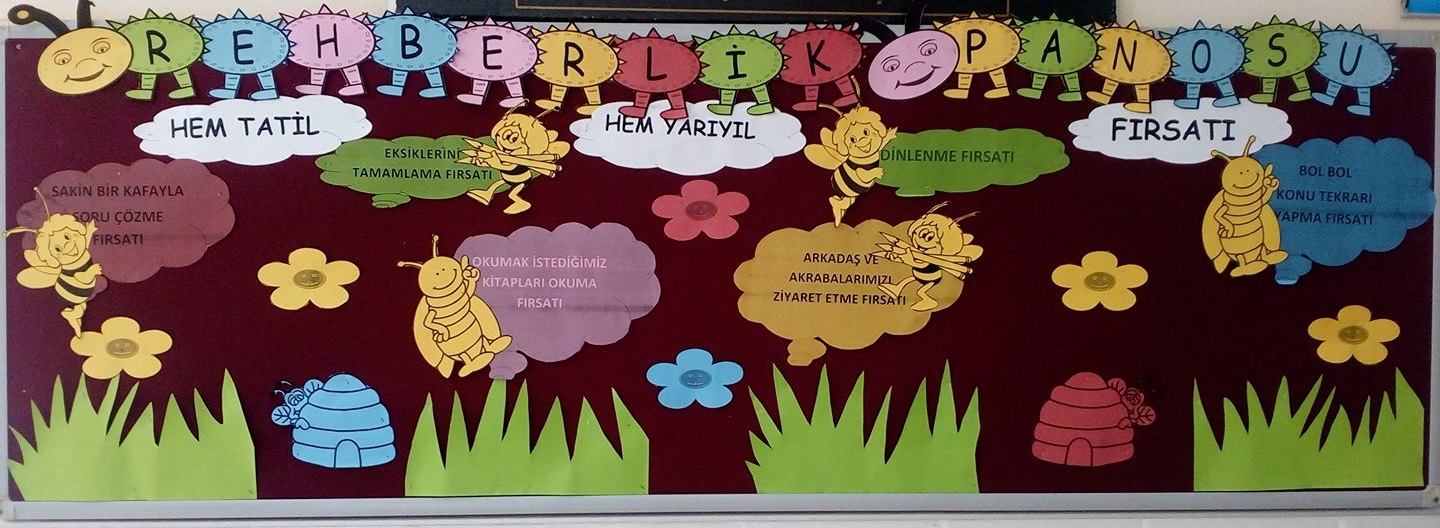 Arı Temalı Yarı yıl panosu