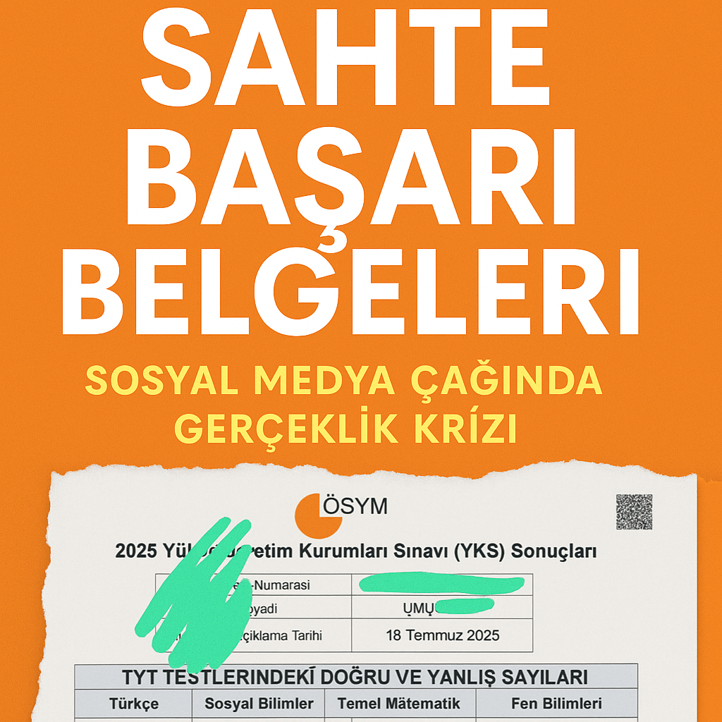🎭 Sahte Başarı Belgeleri: Sosyal Medya Çağında Gerçeklik Krizi