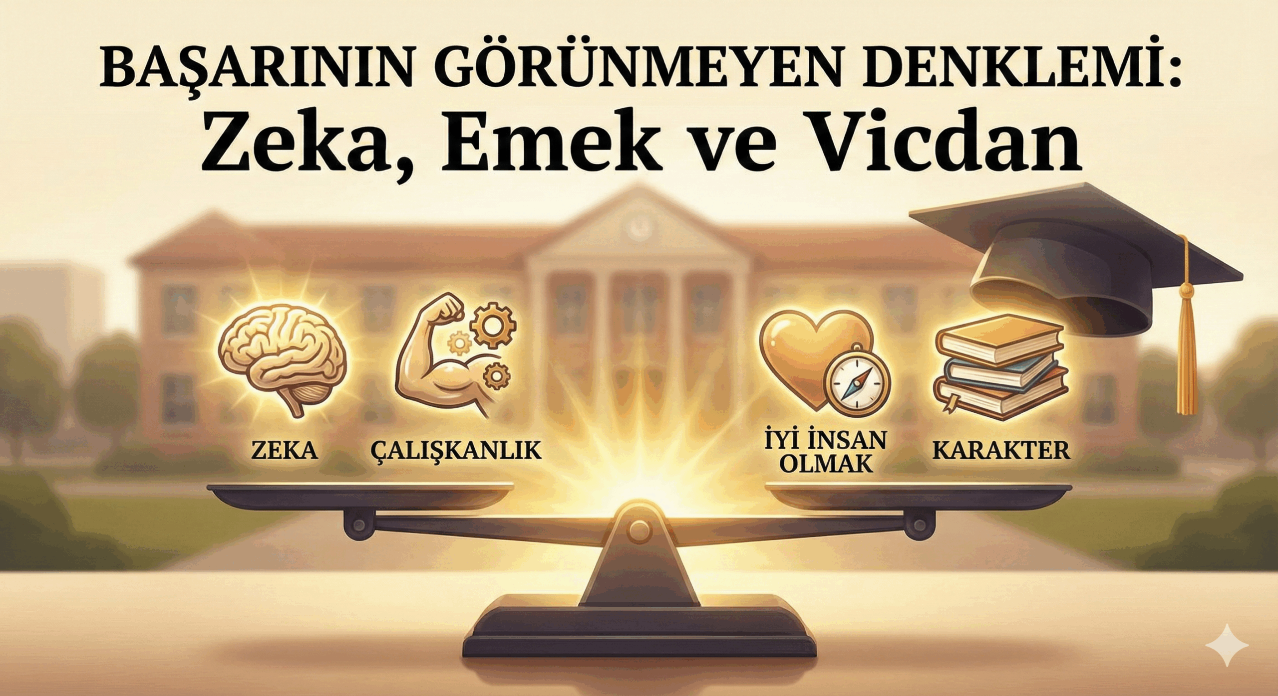 Zeka Bir Araçtır, Onu Kullanan İse Karakterdir