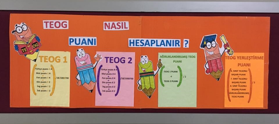 Teog puan hesaplaması Pano Çalışması